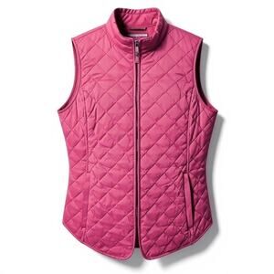 Eddie Bauer Premium Goose Down Quilted Vest M 650 Fill Power Outdoor Sporty